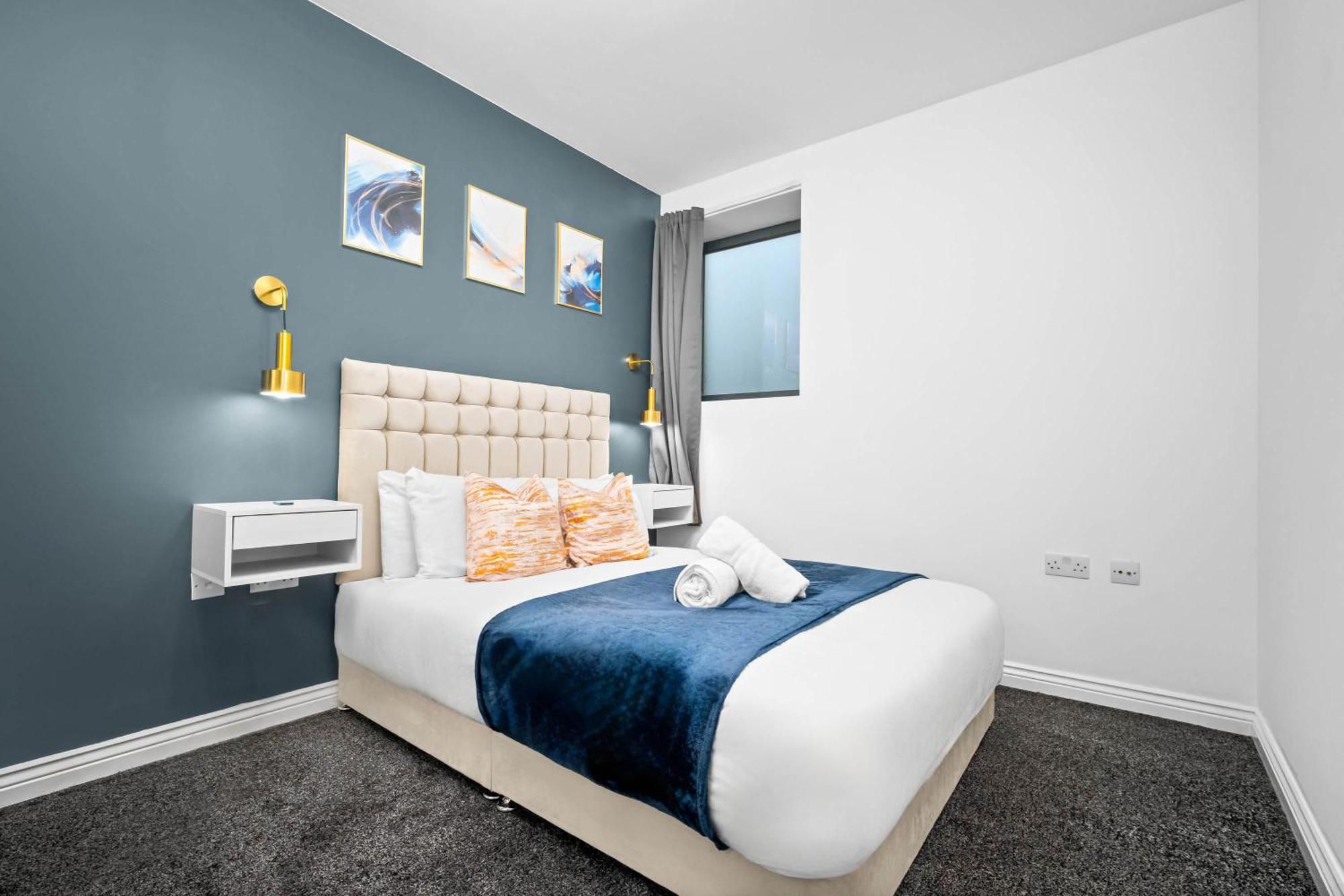 Luxury Two Bedroom Apartment - City Ceentre - Balcony - Jq - Netflix & Wifi - 11B Birmingham Zewnętrze zdjęcie