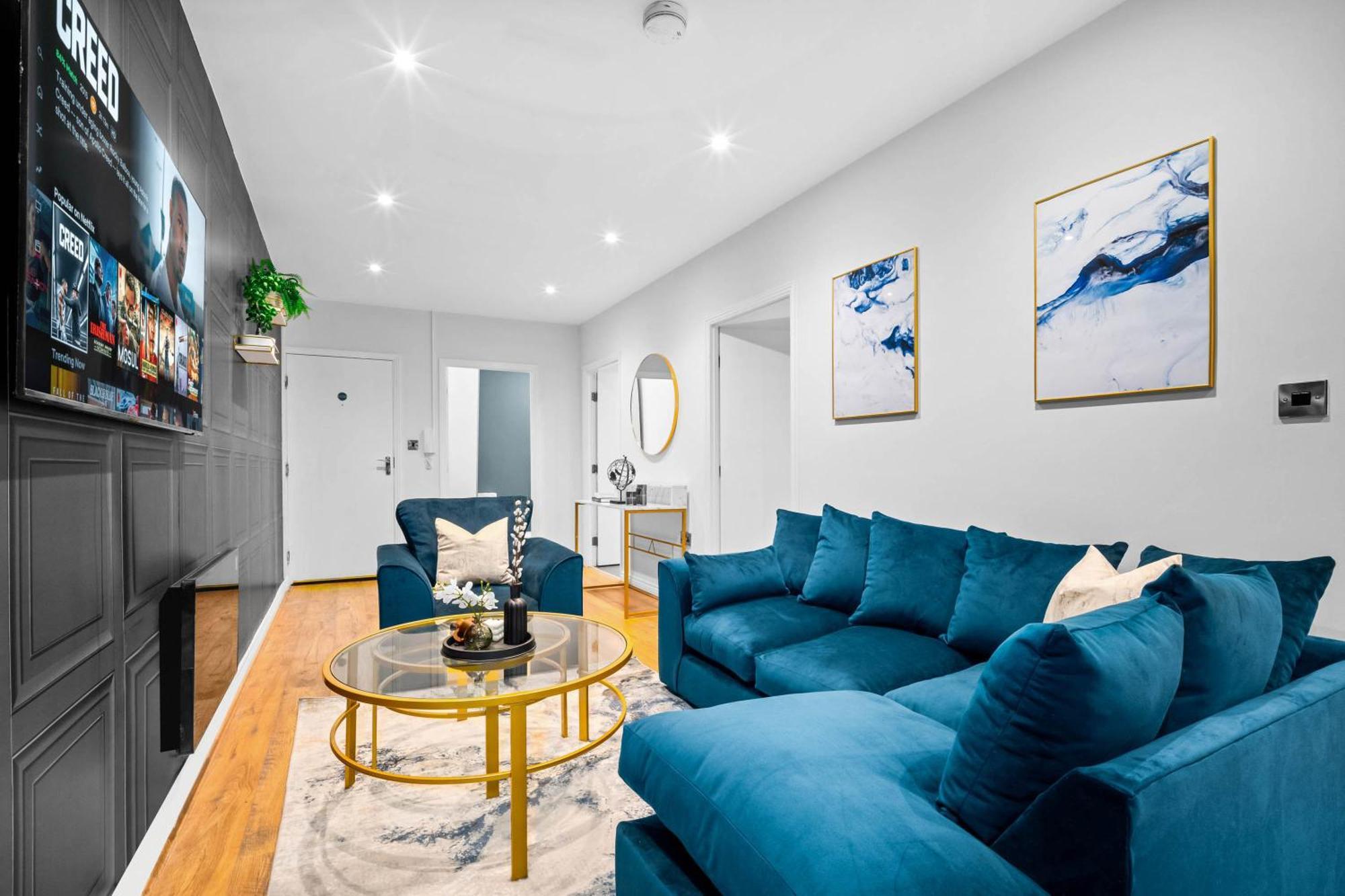 Luxury Two Bedroom Apartment - City Ceentre - Balcony - Jq - Netflix & Wifi - 11B Birmingham Zewnętrze zdjęcie